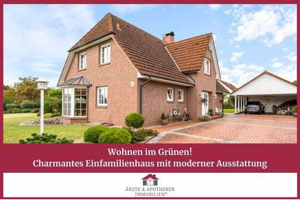 Wohnen im Grünen: Stilvolles Einfamilienhaus mit moderner Ausstattung - Hemmoor Warstade
