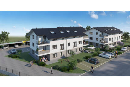 NEUBAU - Eigentumswohnungen in Untersiemau! Moderne Wohnungen mit TerrasseBalkon und Parkplatzmöglichkeit!