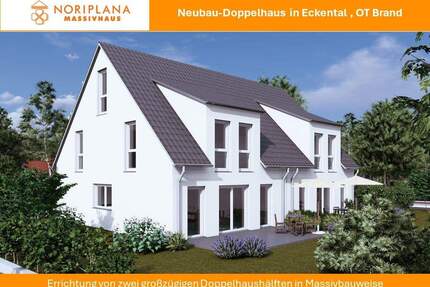 Neubau Doppelhaushälfte in Eckental - im Bau -