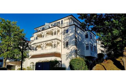 Ostern Penthouse Ferienwohnung Binz Rügen Meerblick Hund