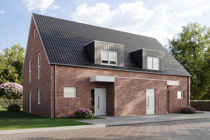 Erstbezug: Neubau-Doppelhaushälfte in ruhiger Lage von Wardenburg zu verkaufen