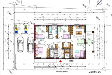 Moderne 4-Zi. Erdgeschosswohnung (Neubau) – 108 m² - Edewecht