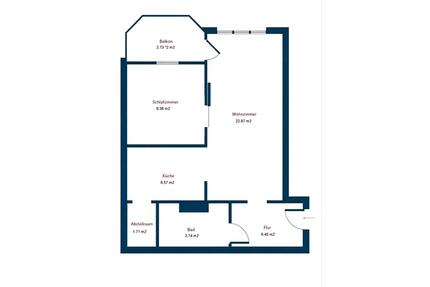 Renovierte und schöne 2-Zimmer-Wohnung | 54 m² |55130 Mainz