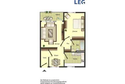 Wohnung zum Mieten in Düsseldorf 619,00 € 56 m²