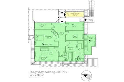 Attraktive, helle 3-Zimmer-Wohnung in ruhiger Lage – 117 qm - Owschlag
