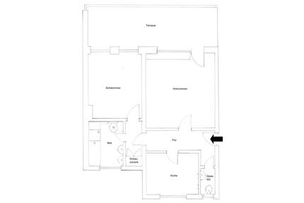 Schöne, helle, 70m² große Wohnung in Oberhausen – Stadtmitte