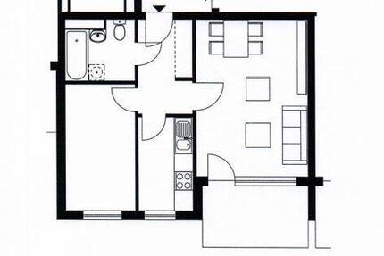 Gemütliche 1,5 ZKB Wohnung sucht Nachmieter - Baunatal Altenbauna