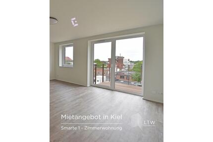 Helle 1-Zimmer-Wohnung mit Balkon in Kiel