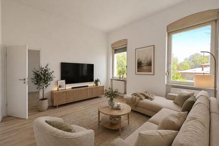 NEU SANIERT! Helle 2-Zi-Wohnung mit Einbauküche in Mannheim – 970€ warm