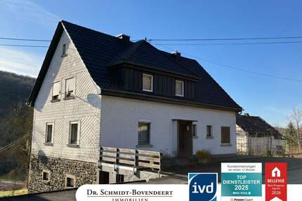 57648 Unnau: Solides + gepflegtes Einfamilienhaus mit 136 m² WFL; Heizung + Dach neu! - Unnau / Korb