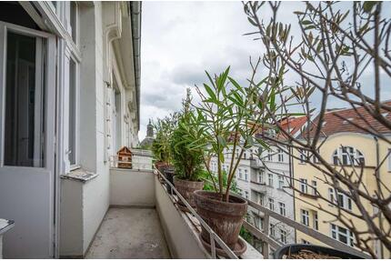 SCHÖNE 2-ZIMMER-ALTBAUWOHNUNG MIT BALKON ohne Provision - Berlin Tempelhof-Schöneberg