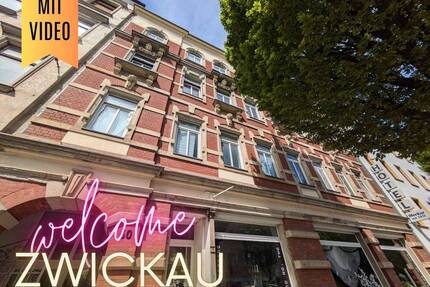 ++ schöne 3-Raum Wohnung mit Einbauküche, Balkon & Aufzug - nahe dem Hauptbahnhof ++ - Zwickau Bahnhofsvorstadt