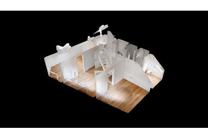 Charmante Dachgeschoßwohnung Rechts mit 3 Zimmern und ausgebautem Spitzboden - komplett saniert - Wuppertal Gemarkung Langerfeld