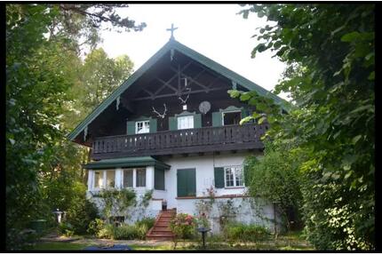 Alpenchalet Bj. 1926 6 Zi., Bergblick, zentral Murnau & Baurecht - Murnau am Staffelsee