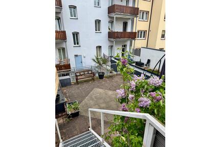 Sonniges Apartmentl in Nürnberg: 30m² Terrasse, voll Möbliert