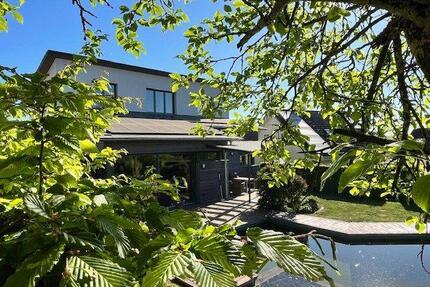 Wunderschönes, baubiologisches Passivhaus+ mit Schwimmteich - Cölbe