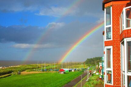 FeWo Nordsee Cuxhaven Seeblick Strandkorb 2 Personen