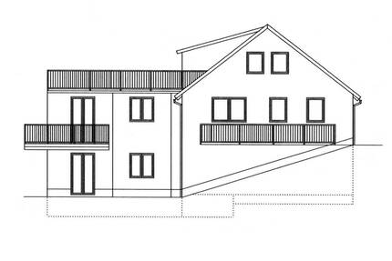 Mit Baugenehmigung für einen Neubau - Dresden Coschütz/Gittersee