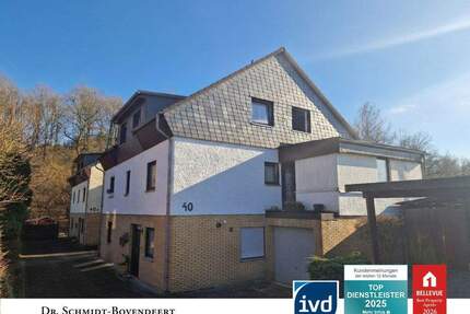 Schöne Maisonettewohnung mit Wintergarten, Terrasse, Garage und Doppelcarport in Ferndorf! - Kreuztal