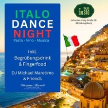 Italo Dance Night - Pasta, Vino, Musica | Michael Maretimo & Friends