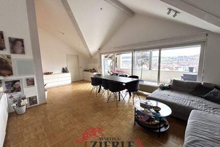 Gelegenheit! 3,5-Zi. Wohnung, großer Balkon, fantastische Aussicht, TG-Stellplatz, kurzfristig frei - Uhingen