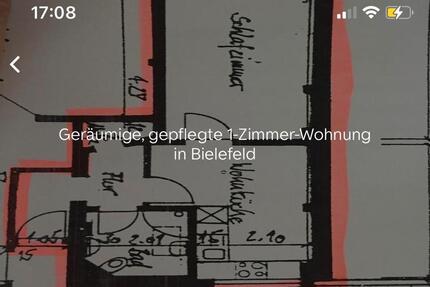 1-Zimmer-Altbauwohnung in Bielefeld - Innenstadt