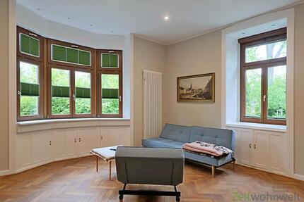 (EF0805_M) Dresden: Kleinzschachwitz, neu möbl. Apartment mit Parkett, Service und separatem Hauseingang