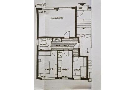 3-Zimmer Wohnung in der Sanderau in Würzburg