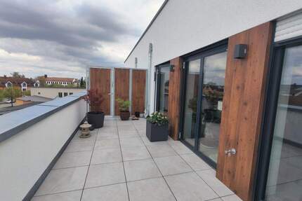 Provisionsfrei!-Hochwertige 3-Zi.-Etagenwohnung mit großer Dachterrasse, zentrale Lage - Pocking