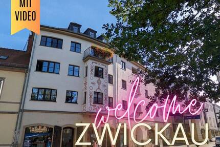 ++ neues Zuhause im Herzen der Stadt - wunderschöne 3-Raum Wohnung - mit tollem Balkon ++ - Zwickau Innenstadt