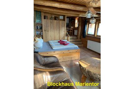 ☀️ Blockhaus für 2 mit Sauna Quedlinburg Harz Ferienhaus ☀️