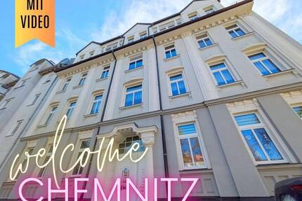 ++ 89,85 m² Wohnkomfort: helle 3-Raum-Wohnung mit Balkon & Tageslichtbad in Uninähe ++ - Chemnitz Bernsdorf