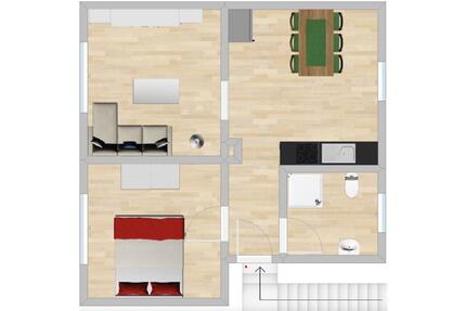 2ZKB mit EBK zu vermieten in Eppelborn Wohnung