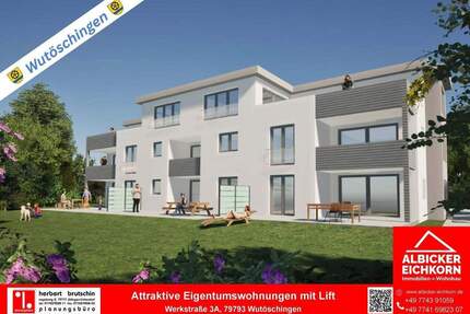 3 Zi. EG mit Terrasse ca. 87 m² - Wohnung 2 - Werkstraße 3a, 79793 Wutöschingen - Neubau