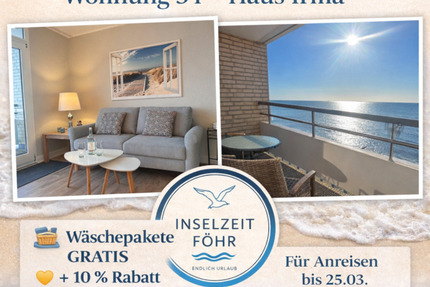 FRÜHJAHRS-SPECIAL AUF FÖHR! - 300,00&nbsp;EUR Kaltmiete, in Wyk Auf Föhr (PLZ: 25938)