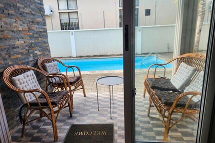 Mauritius: kleines Haus mit Pool, 300m zum Strand - Baden-Baden Balg