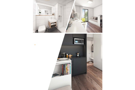 Möbliertes Studenten-Apartment in Moosach zu verkaufen - München Am Riesenfeld