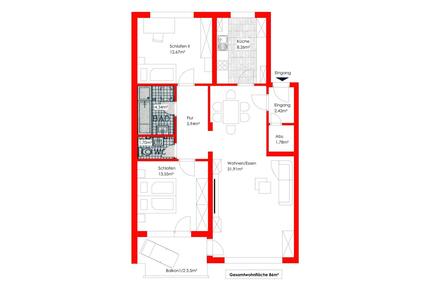 Erdgeschosswohung in ruigher Wohnlage - Zirndorf