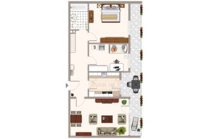 Wohnung zum Mieten in Mönchengladbach 372,89 € 60.48 m²