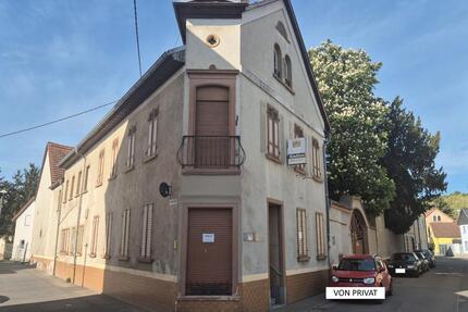 Schöne alte Hofreite ehemaliges Wohn-Geschäftshaus (Bäckerei) - Guntersblum