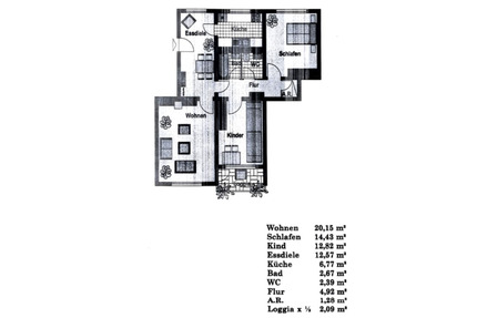 Wohnung in Wolfsburg-Westhagen zu vermieten