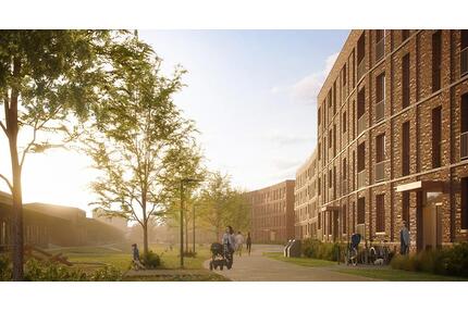 Neubauerstbezug in der Neuen Meile - Lübeck Sankt Lorenz Nord