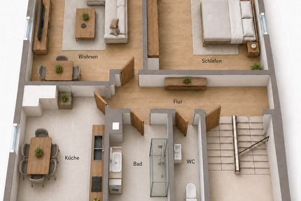 Wohnung zum Mieten in Göppingen 700,00 € 54 m²