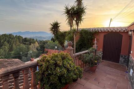 Bed&Breakfast 4km von Málaga im Nationalpark mit Blick auf Málaga - Kassel Vorderer Westen