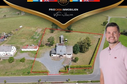 ALLEIN-LAGE Großes Haus für Familie & Gäste – 231 m² Wohnfläche, Kegelbahn, Gaststätte mit Einliegerpotenzial & 6.503 m² Grundstück - Roth bei Prüm