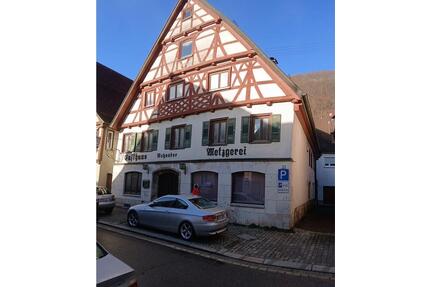Wohnhaushistorisches Gebäude (ehemalige Metzgerei mit Wohnungen) - Wiesensteig
