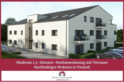 Moderne 1-Zimmer-Neubauwohnung mit Terrasse – Nachhaltiges Wohnen in Tostedt