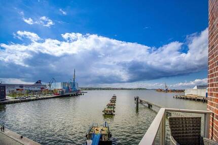 Hafenflair in der Hansestadt Wismar erleben - luxuriöses 3-Zimmer-Apartment mit Meerblick!