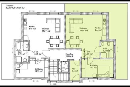 Penthousewohnung mit großer Dachterrasse in Andernach Miesenheim