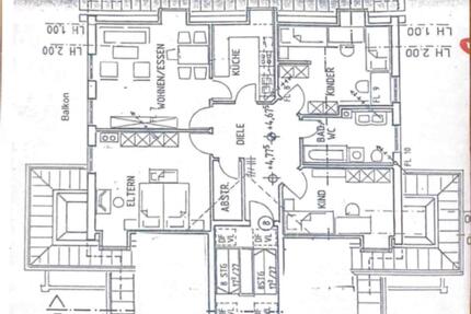 Hollfeld 4 Zimmer-Wohnung DG ca. 98 qm